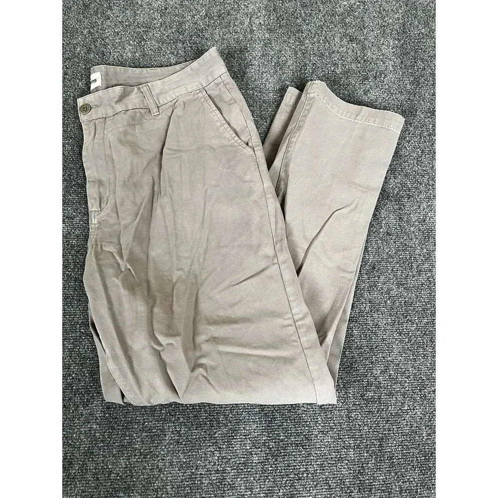 Taylor Stitch‎ Pants Men 32(38x31) Gray The Democratic Foundation Chino Straight